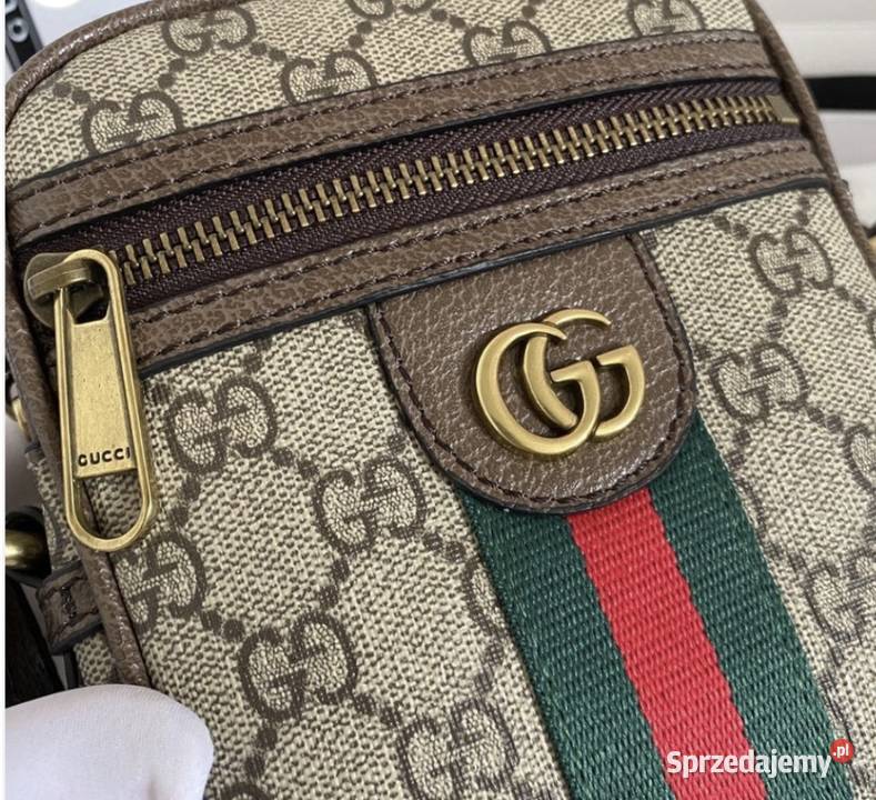 Torebka męska saszetka nerka Gucci monogram Kraków