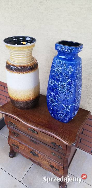 Wazon ceramiczny wysoki dzban na kwiaty stylowy Garwolin