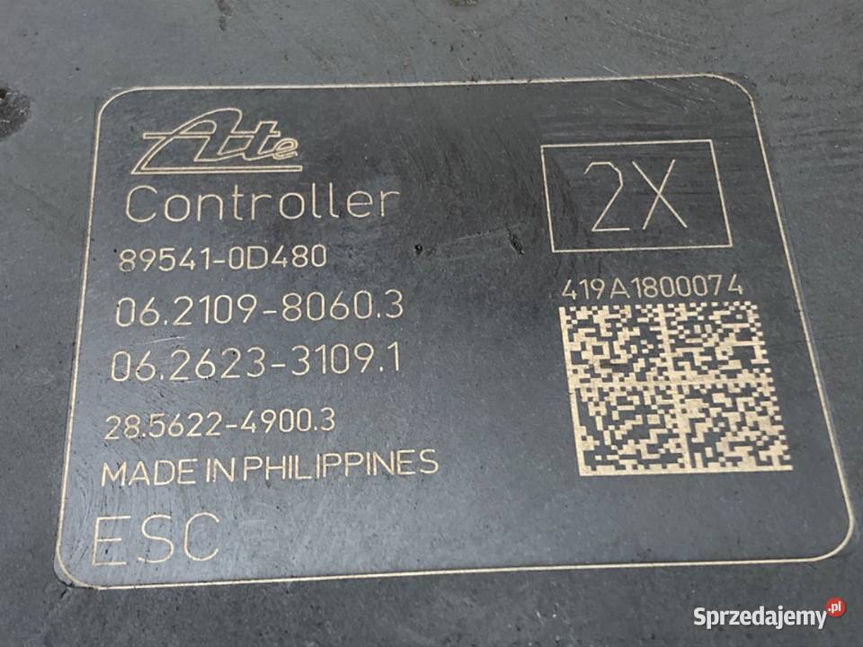 POMPA ABS TOYOTA YARIS III 445400D280 15 112 osobowe