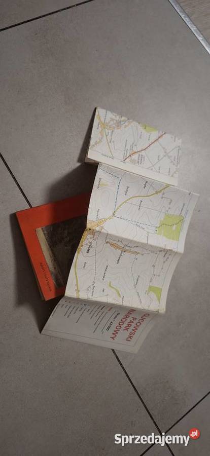 Ojcowski Park Narodowy Partyka przewodnik z mapą wielkopolskie Łęczyca