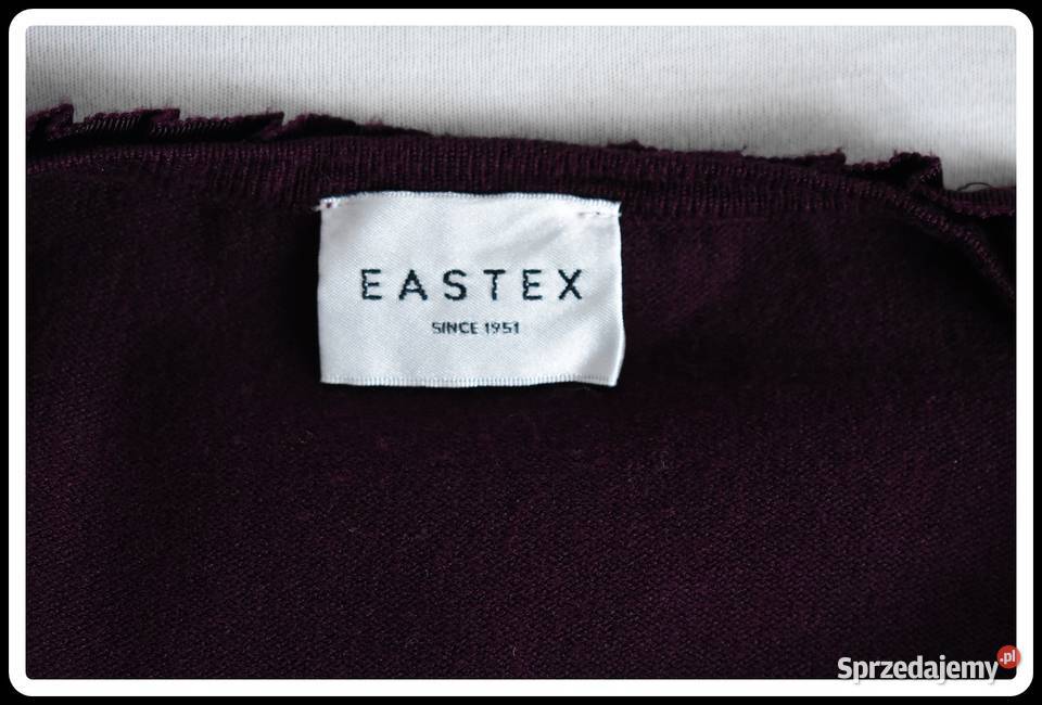 Fioletowy kardigan Eastex 42 XL 44 XXL Swetry i golfy