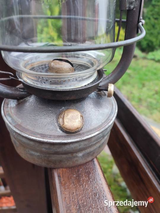 Stara angielska lampa naftowa TowerLite Antyki Dulcza Wielka sprzedam