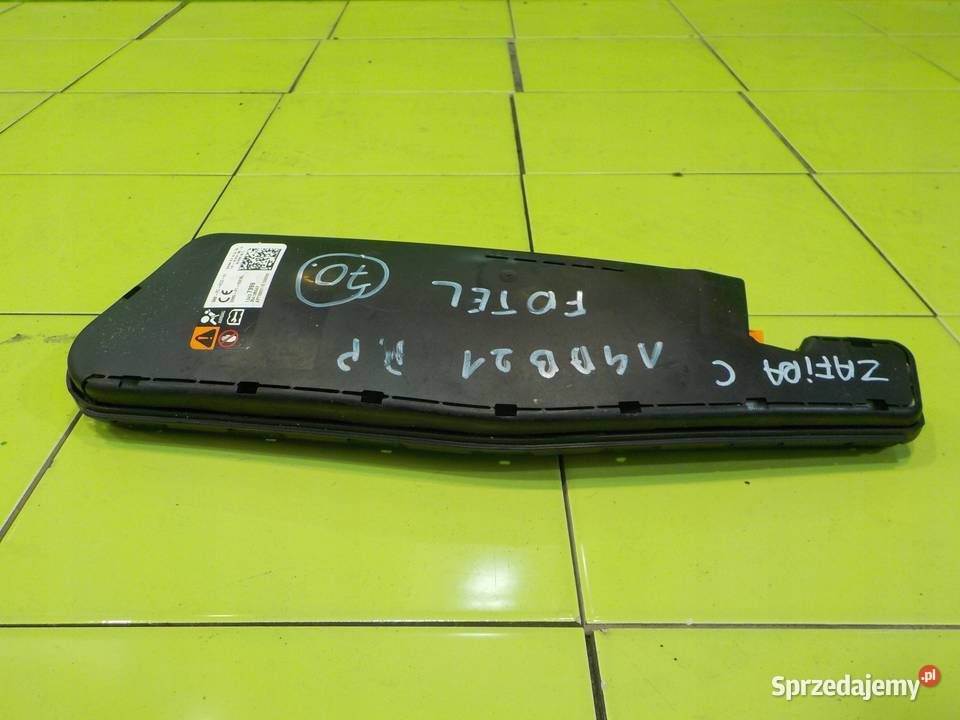 ZAFIRA C 14r 5D AIRBAG poduszka fotela prawa mazowieckie