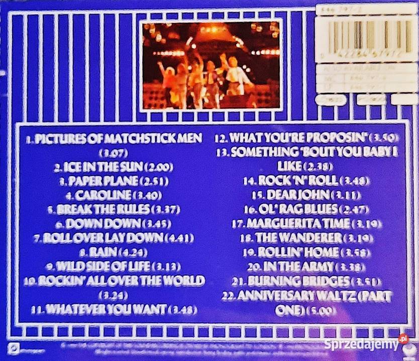 Wspaniały Album CD Zespołu STATUS QUO Rocking Olsztyn sprzedam