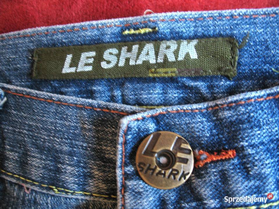 Spodnie Jeans męskie W 34 L 30 pas 92 Le Shark