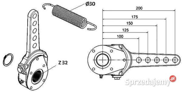 Regulator hamulcowy 200 mm 9RR0012 sprzedam