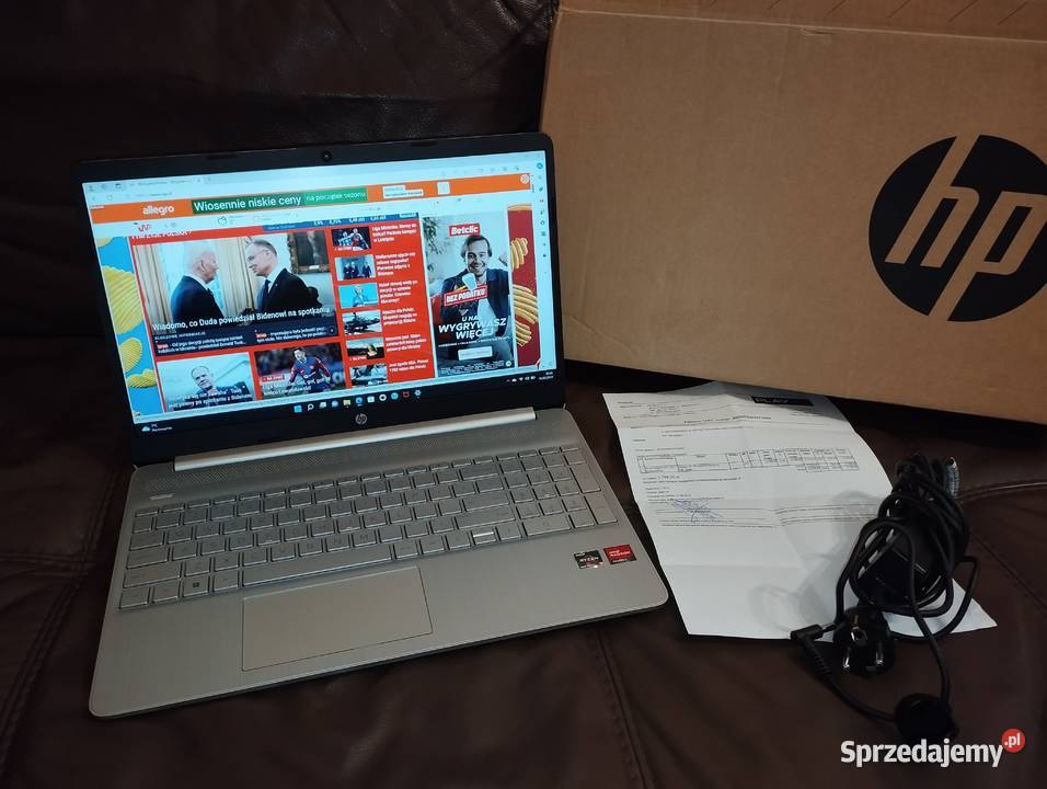 Laptop HP 15seq2470nw 156 AMD Ryzen 3 8 GB512 GB małopolskie Libiąż
