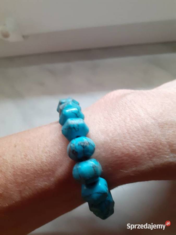 Naszyjnik z turkusów Siedlce sprzedam