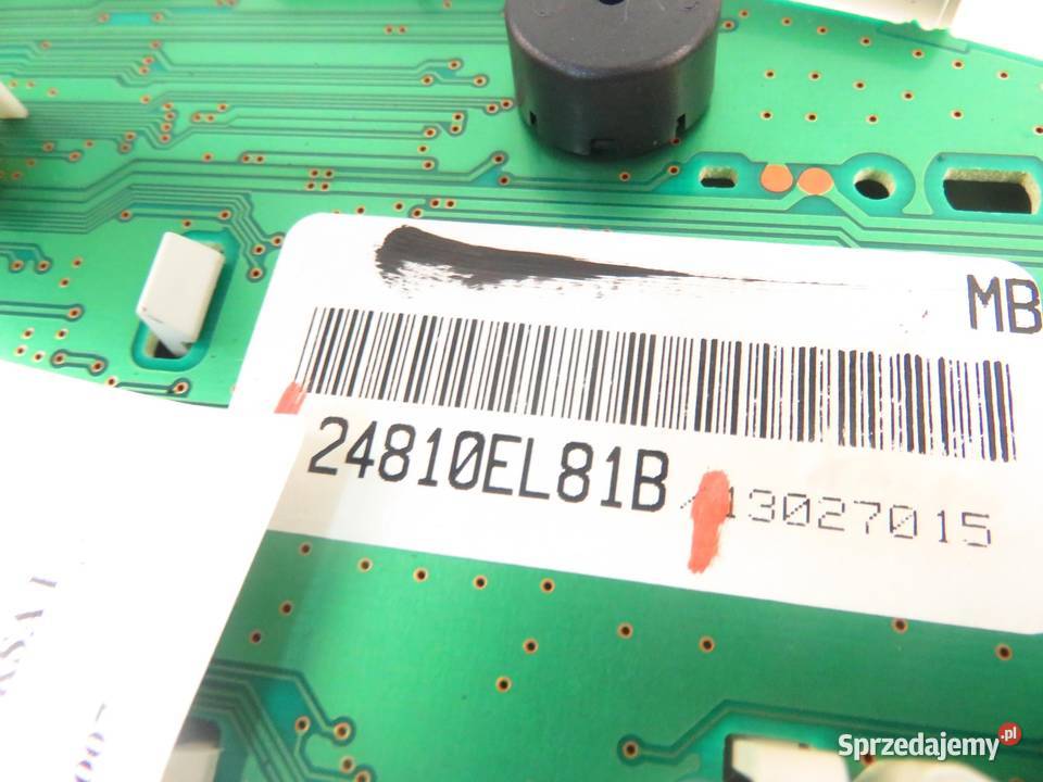 LICZNIK NISSAN VERSA I 18 MR18DE 24810EL81B osobowe