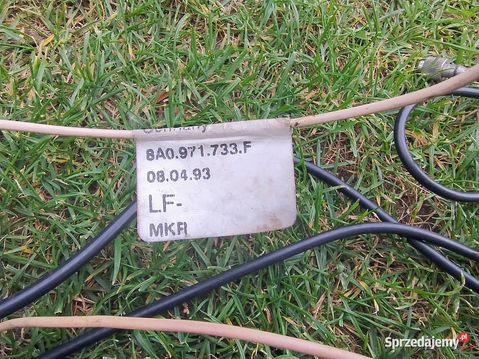 Audi 80 B4 Kabel antenowy Antena Wiązka anteny