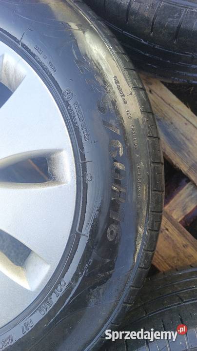 5x112 audi koła 16 orginalne z oponami letnimi Samochodowe sprzedam