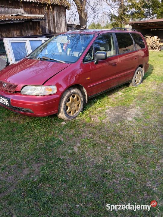 honda shuttle 22 LPG uszkodzony bordowy