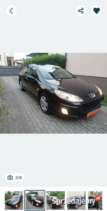 OkazjaPeugeot 407 20 bg 2007 benzyna+LPG 407 podkarpackie Nisko