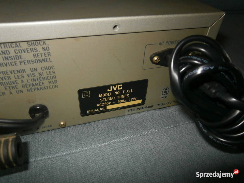 Tuner STEREO JVC TX1L sprawny Amplitunery Łódź