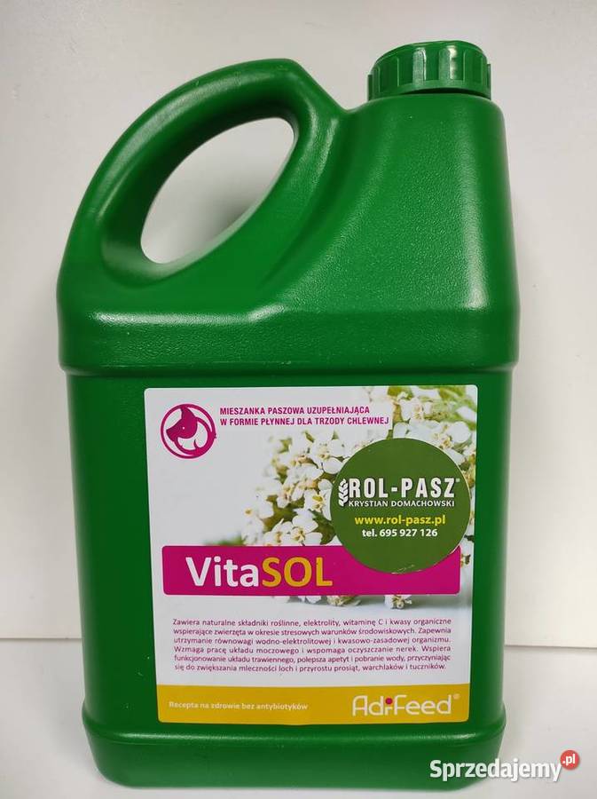 VITASOL na upały loch prosiąt tuczników Strzelce Wielkie