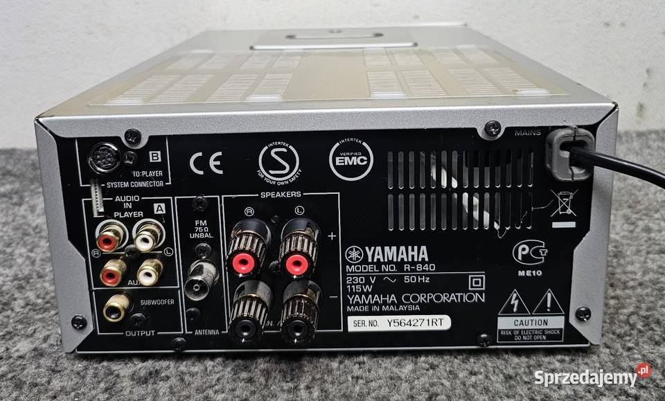 Yamaha PianoCraft R840 MCR840 SILVER sprzedam