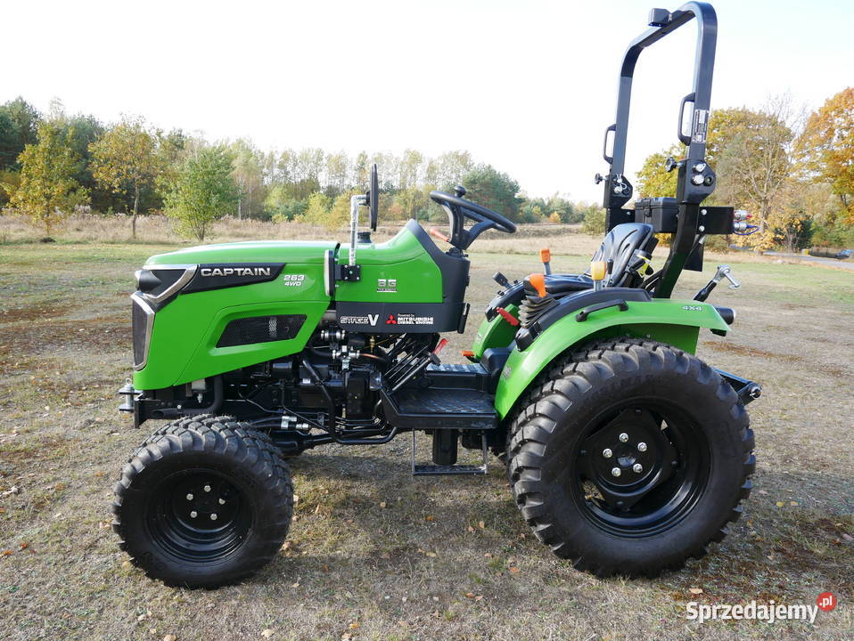 Traktor Ciągnik Captain 263 Silnik 3 cyliundry Końskie