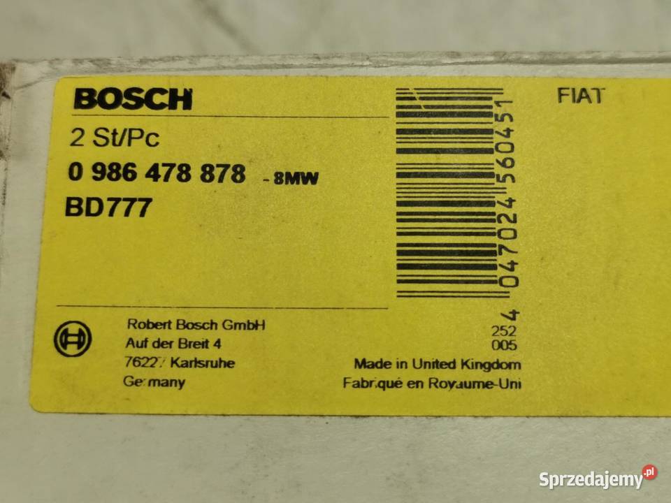 TARCZE HAM PRZÓD 2 FIAT PALIO SIENA 14 19982012 sprzedam