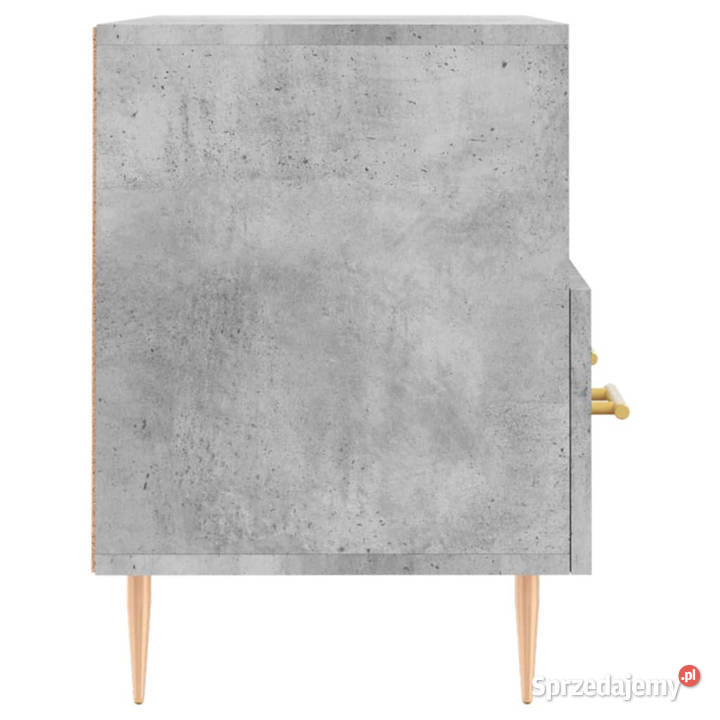 Szafka pod TV szarość betonu 80x36x50 WM828960