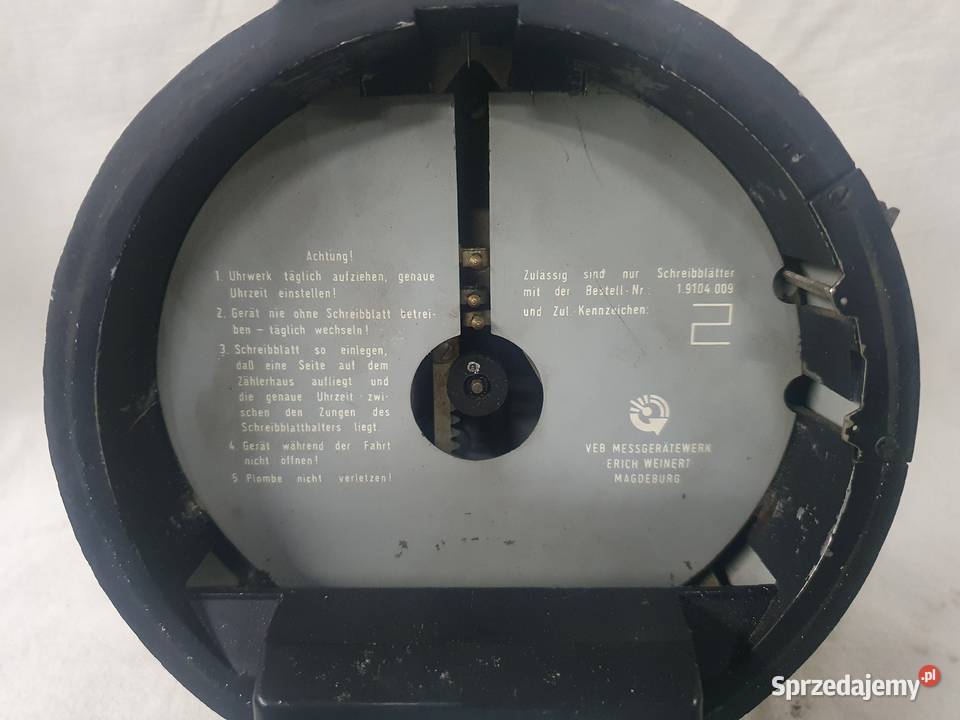 Stary prędkościomierz tachograf DDR typ FS 1811 ciężarowe Czeladź sprzedam