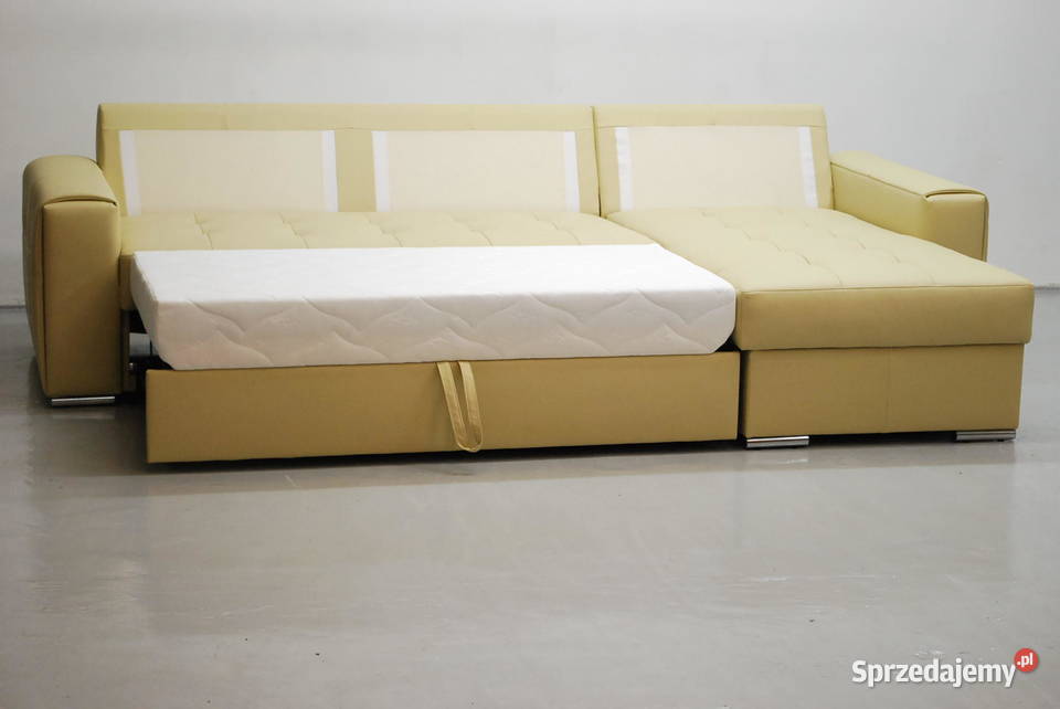 OOC beżowy SKÓRA NATURALNA NAROŻNIK Z skóra Poznań