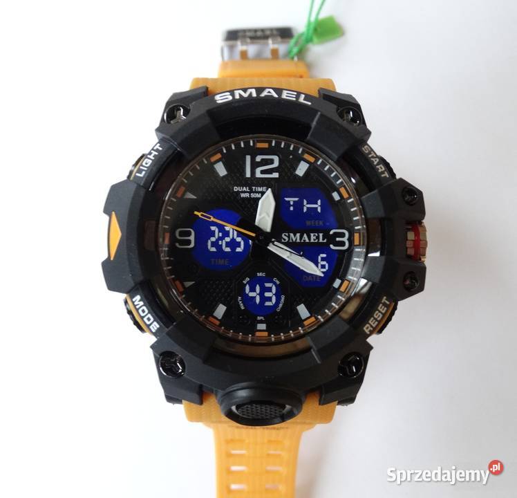 Sportowy zegarek SMAEL pomarańczowy lubuskie Gorzów Wielkopolski