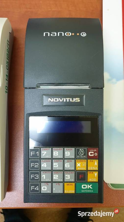 Kasa fiskalna NOVITUS Nano E czarna Pozostałe Łódź