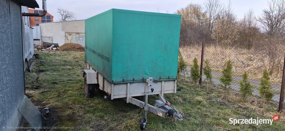 Przyczepa 1200 dmc Grewopalenica PB1000 Konin