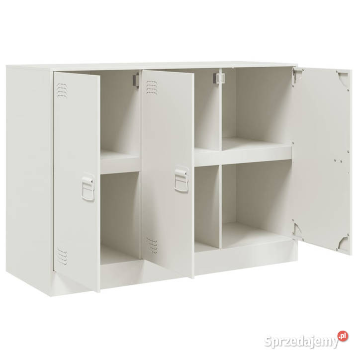 Szafka biała 99x39x73 stal WM841726 Warszawa