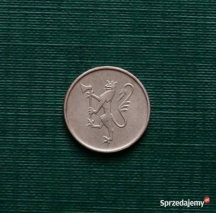 NORWEGIA 5 ore 1975r Numizmatyka Gliwice