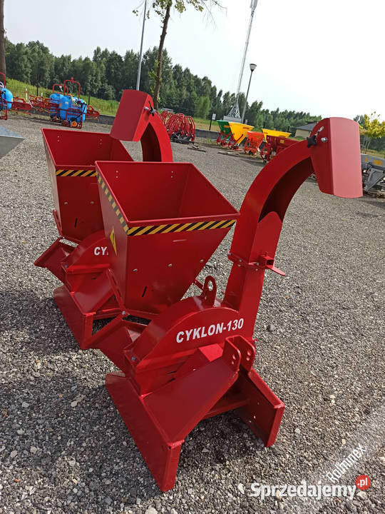 Tarczowy rębak do gałęzi rozdrabniacz cyklon 130 Pozostałe