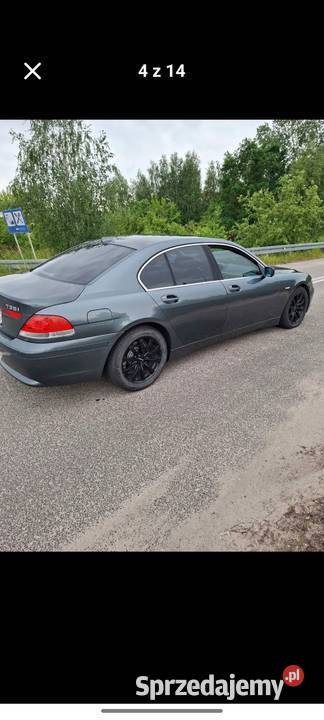Doinwestowane BMW seria 7 LPG łopatki zmiany biegów Lublin