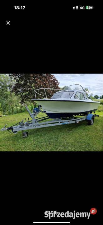 Lodz motorowa Selco 18 Szczecin