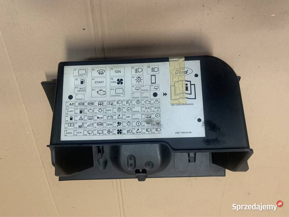 4S6T14K016 schowek pasażera Ford fiesta mk6 lift Szczecin