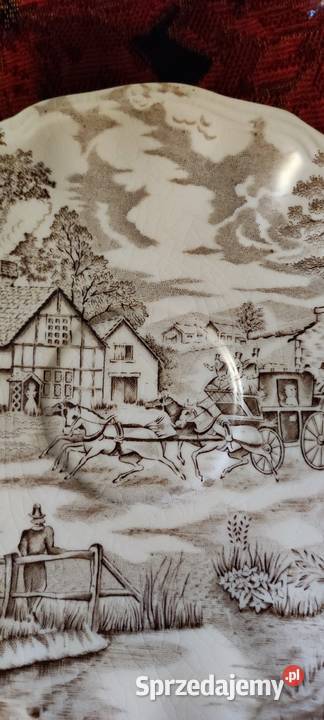 Talerzyk podstawek porcelana Luneville Francja Wrocław