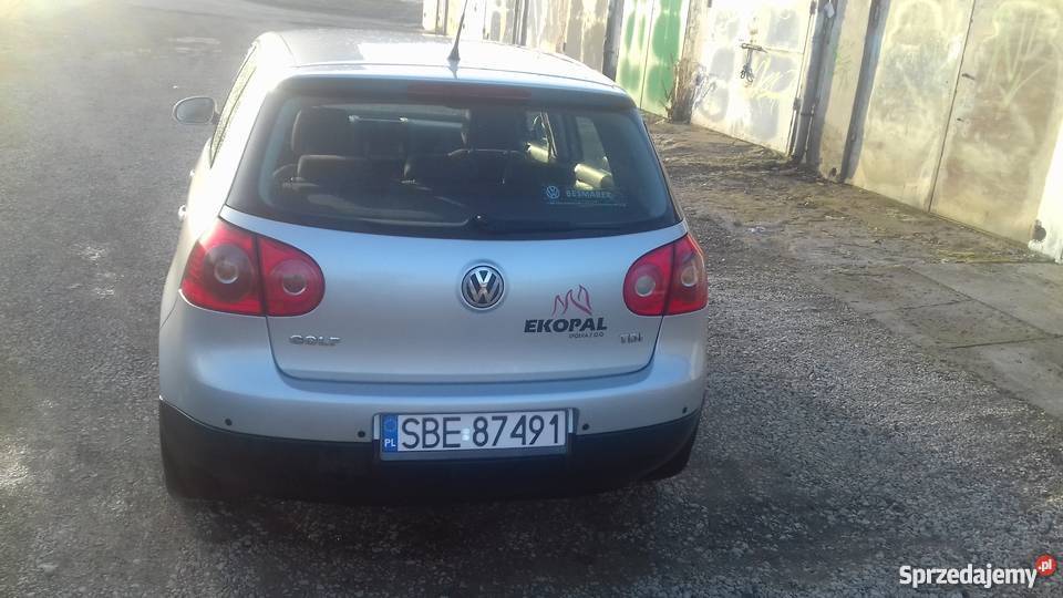 Golf 5 Qline krajowy samochód Zarejestrowany w Polsce Dąbrowa Górnicza sprzedam