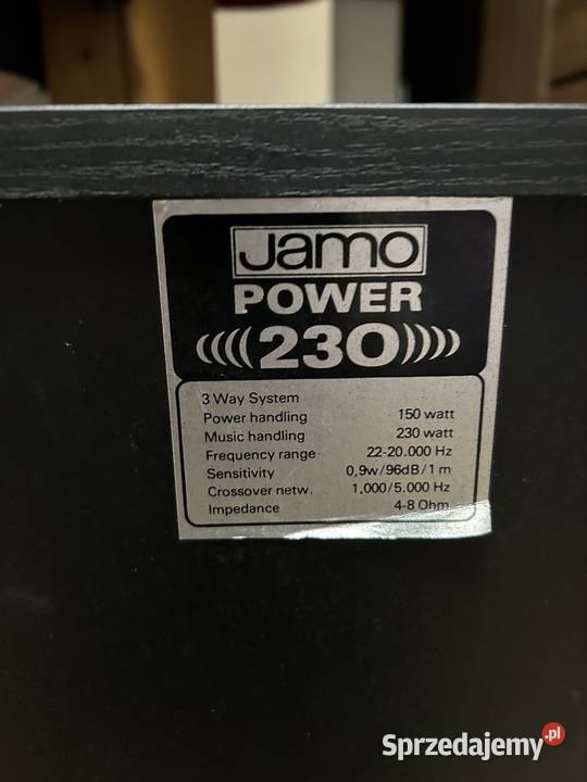 Kolumny glosnikowe JAMO Power 230 dolnośląskie