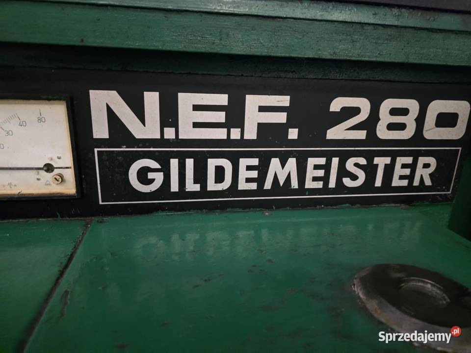Tokarka Gildemeister NEF 280 dolnośląskie sprzedam