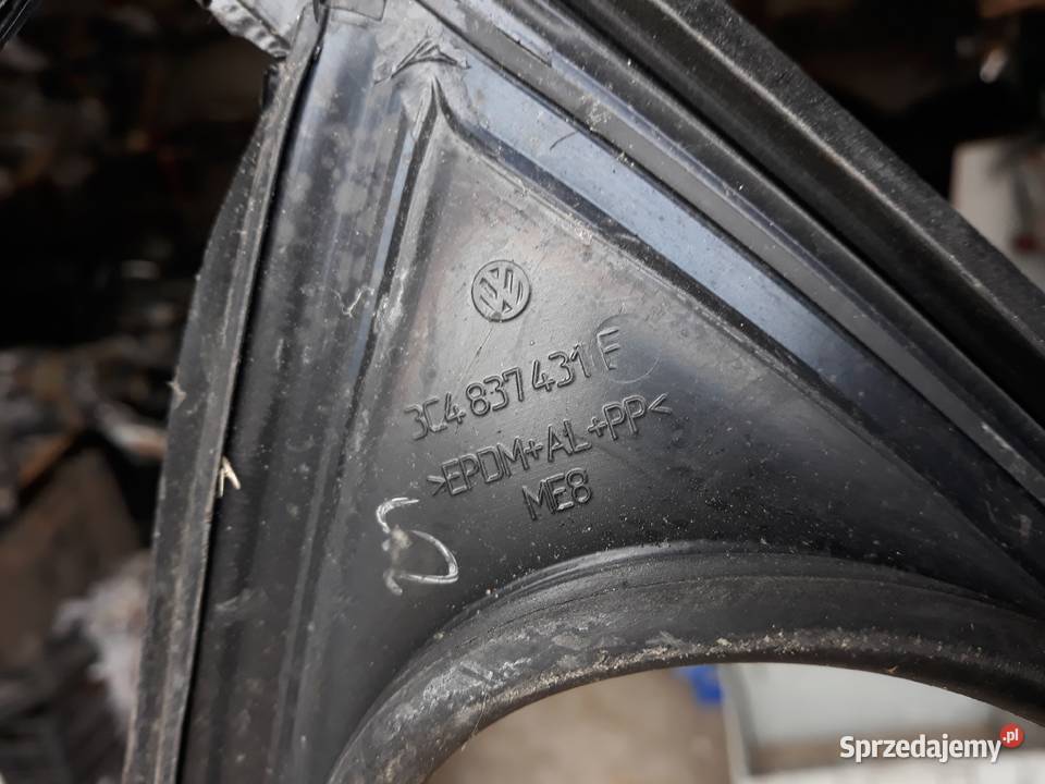 VW PASSAT B6 RAMKA CHROM USZCZELKA DRZWI LEWYCH listwy boczne Międzychód