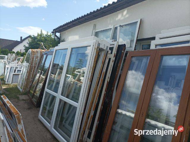 Okna uzywane małe i drzwi Hurtownia sprzedaje Bydgoszcz
