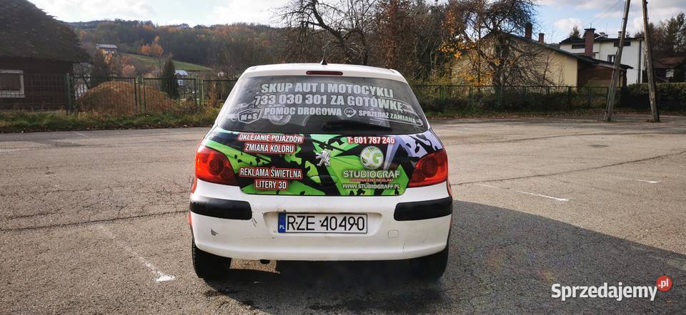 Peugeot 307 Klimatyzacjia 2 kpl kół 1600cm3 Lubenia sprzedam