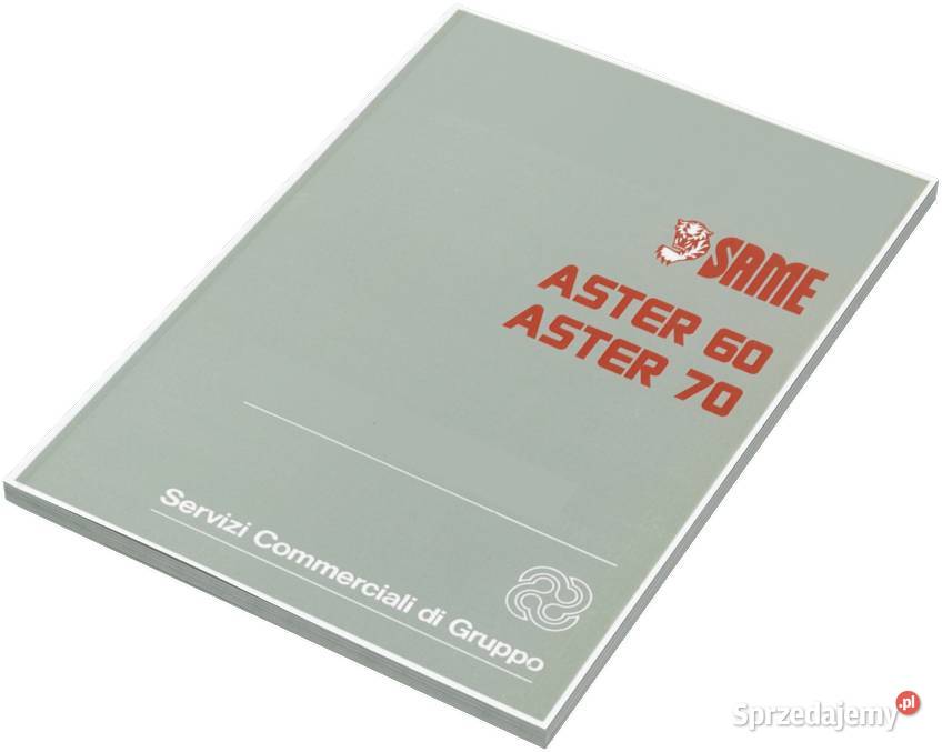 Instrukcja obsługi Same Aster 60 70 Pozostałe Szamotuły