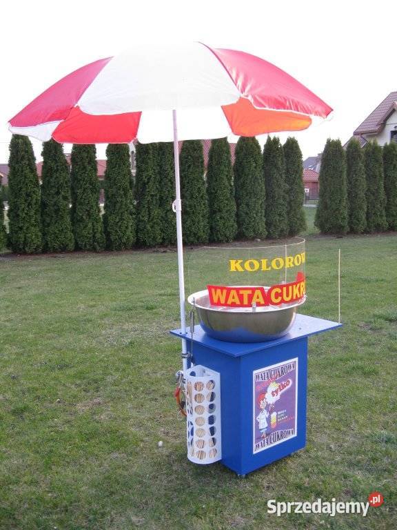 Nowa maszyna do waty cukrowej wata cukrowa ATEST Kraków