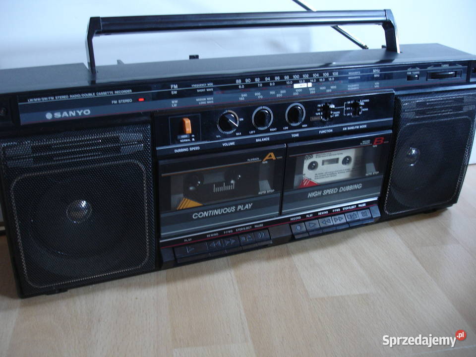 Radiomagnetofon SANYO MW166L lubuskie Zielona Góra