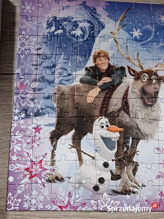 puzzle z krainy lodu 160 elementów Poznań