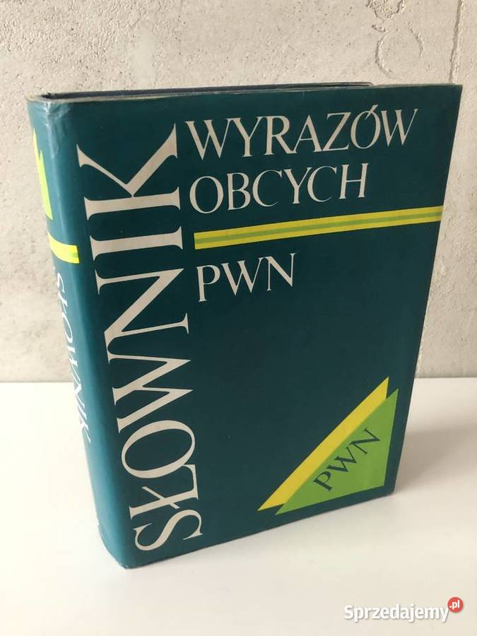 Książka Słownik wyrazów obcych PWN