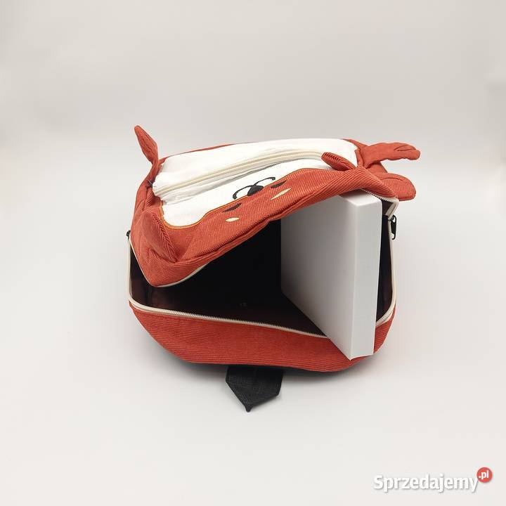 Plecak Sztruksowy Pies Akita śląskie Zawiercie