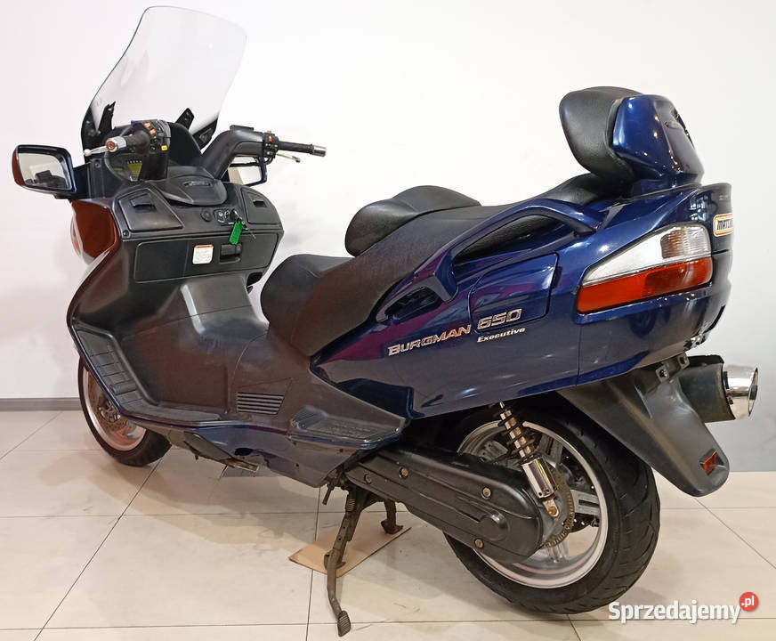 Suzuki AN 650 Burgman 2006 niski przebieg ABS Ostrołęka