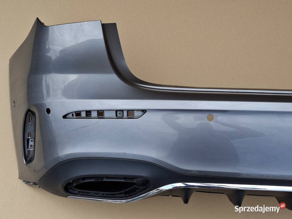 MERCEDES AKLASA W177 AMG ZDERZAK TYŁ TYLNY Bieleń