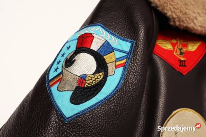 Nowa męska kurtka skórzana Top Gun w kolorze Warszawa